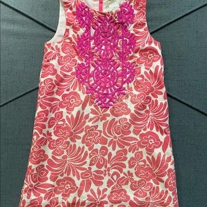 Crew cuts shift dress